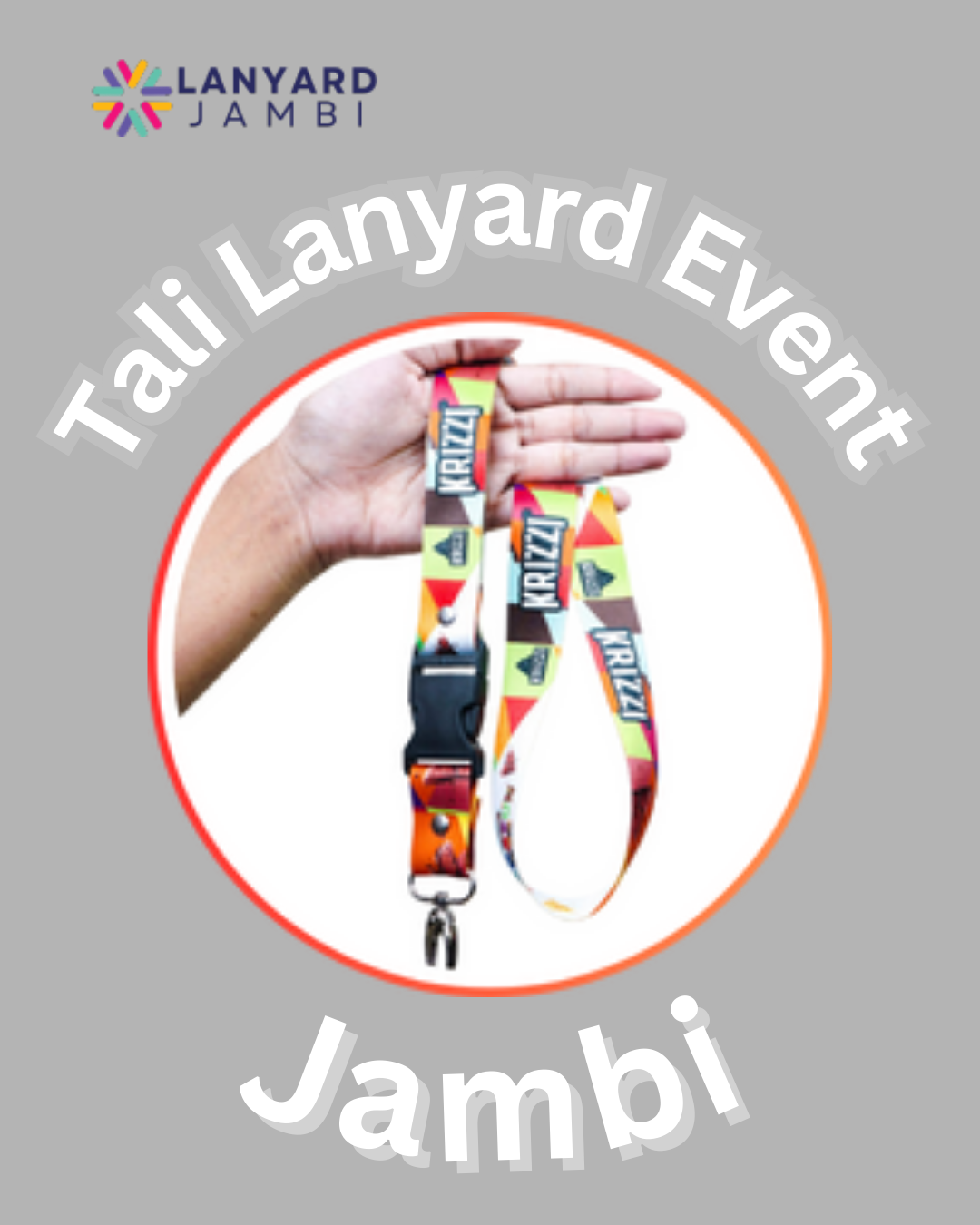 Lanyard untuk event Jambi